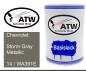 Preview: Chevrolet, Storm Gray Metallic, 14 / WA391E: 500ml Lackdose, von ATW Autoteile West.